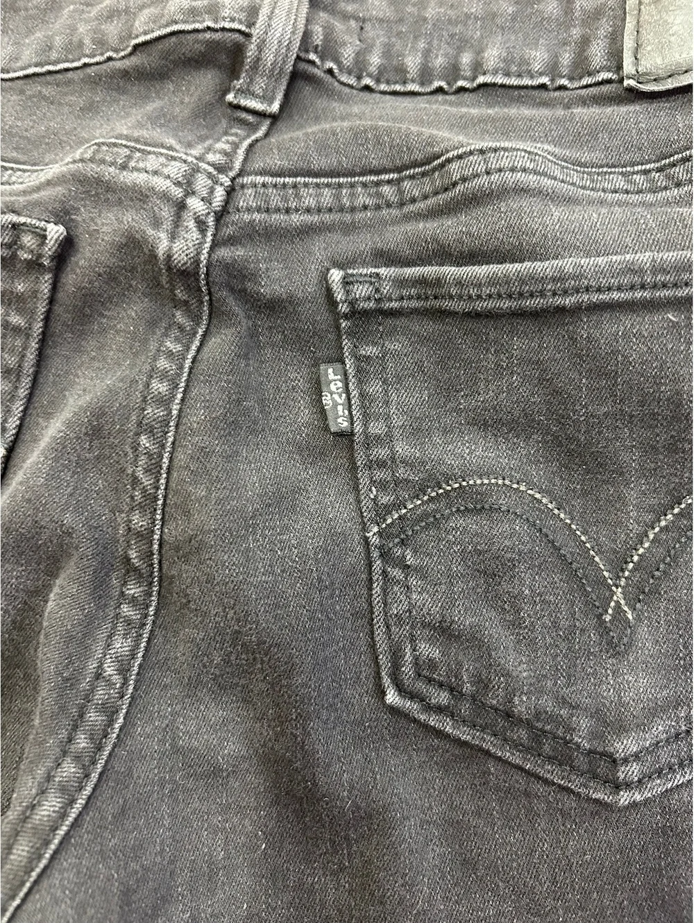Levi's 535 Super Skinny Black Jeans Size 31 womens pants